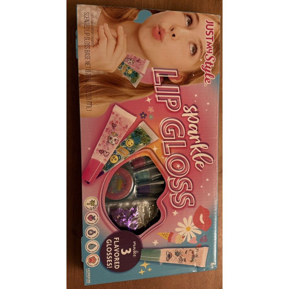 JUST MY STYLE SPARKLE LIP GLOSS - MAKE 3 FLAVORED GLOSSES